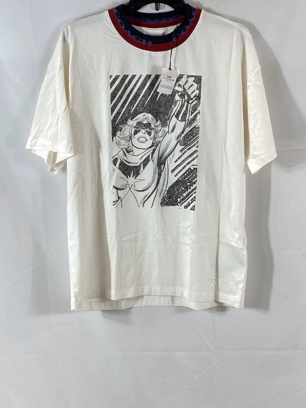 Limited edition Coach x Marvel White T-Shirt